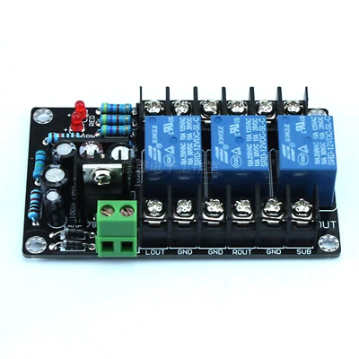 UPC1237 2.1 Kanal Audio Verstärker Lautsprecher Delay Protection Board Subwoofer - Bild 1 von 4