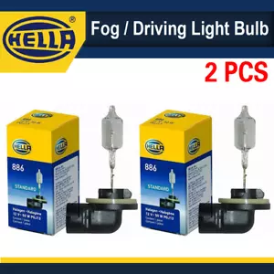 2PCS Hella 886 Fog / Driving Light Bulb 12V 50W PGJ13 T3.25 NEW - Picture 1 of 5