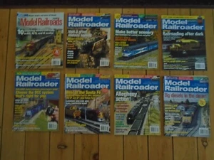 8 ISSUES MODEL RAILROADER MAGAZINE 2005 & 2019 INCLUDING A 2005 SPECIAL ISSUE - Picture 1 of 9