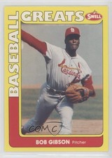 1991 Swell Baseball Greats Bob Gibson #33 HOF