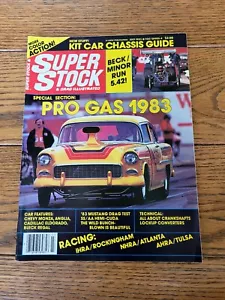 Super Stock & Drag Illustrated - Car Magazine July 1983 IHRA NHRA AHRA Mustang - Picture 1 of 7
