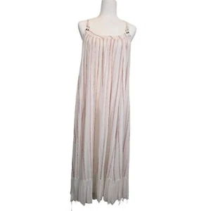 Free People Small(?) Beach Gauze Stripe Dress - Picture 1 of 9