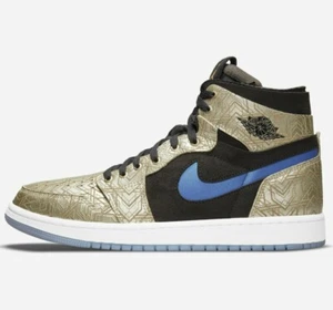 Air Jordan 1 Zoom Air CMFT - 8.5 - DQ0659-700 GC OG Laser Concord White Retro  - Picture 1 of 6