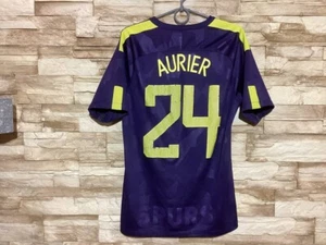 TOTTENHAM HOTSPUR 2017 2018 Third Football Shirt Soccer Jersey Nike #24 AURIER - Picture 1 of 17
