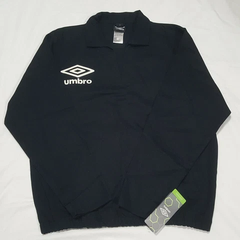 Umbro Premier Mens  polo LS soccer sweatshirt heavy cotton Exterior sz Medium Cover