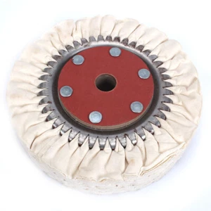 200 mm 66 strati cotone panno lucidante vie aeree tampone lucidatura ruota tampone disco strumento tampone - Foto 1 di 4