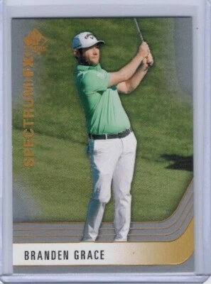 2021 Upper Deck SP Authenic Branden Grace Spectrum FX Unscratched Bounty - Image 1 of 2