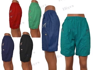 Donna Elasticizzato Comodo Estate Misto Cotone Mix Cherry Bacca Capri Shorts 10 - Foto 1 di 14