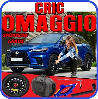 Platzsparend Notrad 5Fori Ab 18 Für Lexus Rx Mit Set Cric + Schlüssel Tasche - Bild 1 von 4