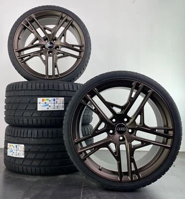 Audi R8 4S 20 Zoll Felgen Decenium Bronze Sommerreifen Sommerräder #A764 - Bild 1 von 4