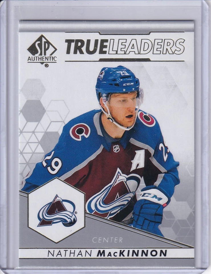2022-23 SP Authentic True Leaders Nathan MacKinnon Colorado Avalanche #TL-18 - Image 1 of 2