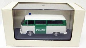Volkswagen VW Bulli T2 German Polizei Police 1/43 Whitebox 150289 MB - Picture 1 of 2