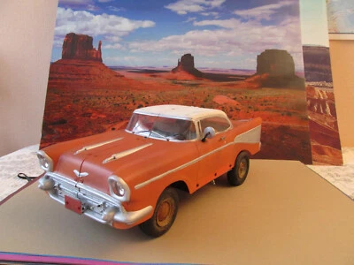 HOT ROD PARMA CHEVY BEL AIR 57 CUSTOM 1/10 RC VINTAGE WITH ALU CHASSIS - Bild 1 von 4