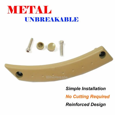 Kit de reparación izquierda tirador panel puerta interior reforzado con metal bronceado para escarabajo Foto 1 de 4