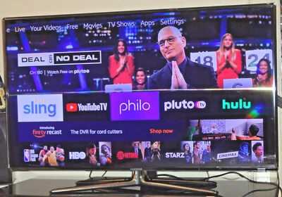 NY PICKUP ONLY SAMSUNG UN46D7000 46 Inch 3D HD 240Hz Smart LED LCD TV 3D GLASSES - Image 1 of 4