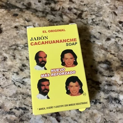 MUNDO NATURAL CACAHUANANCHE SOAP/JABON 100 GRS-Hair Regrowth Caspa & Caida Cabello