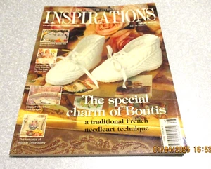 INSPIRATIONS Embroidery Magazine # 48 French Needleart Ribbon Embroidery - VGC - Picture 1 of 2