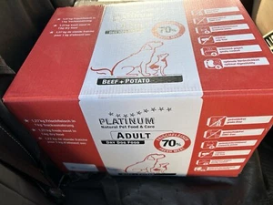 PLATINUM Beef + Potato dry dog food 15kg Trockenfutter Hundefutter getreidefrei - Bild 1 von 2