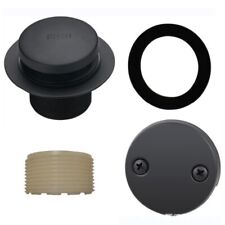 Upgrade Your Bathing Experience with this Universal Fit Black Tub Drain