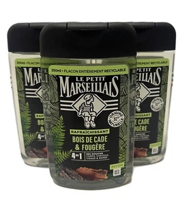 Duschgel Le Petit Marseillais Duschcreme 3x250ml WACHOLDER & FARN SPARANGEBOT ! - Bild 1 von 3