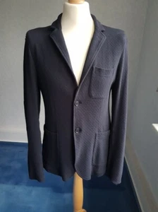 ARMANI EXCHANGE Herren Strick Sakko Blazer Jacke Dunkelblau Blau Gr. M Neu - Bild 1 von 17
