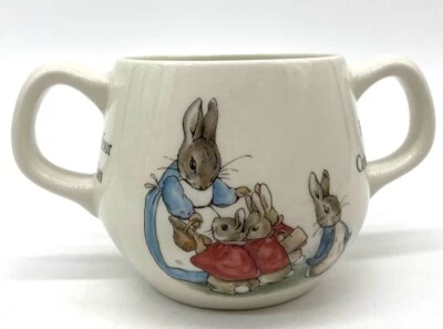 Beatrix Potter Peter Rabbit Wedgwood Sugar Bowl Etruria and Barlaston Foto 1 de 4