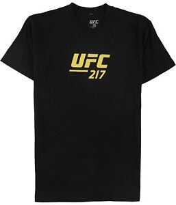 UFC Mens 217 Nov 4 New York Graphic T-Shirt, Black, Small