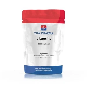 L-Leucine 1000mg tablets VITAPHARMA - Picture 1 of 2
