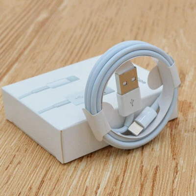 Cabo carregador rápido USB fio cabo para iPhone 5 6 7 8 Plus X 11 12 13 14 Pro Max - Imagem 1 de 4