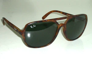 GAFAS DE SOL TRADICIONALES VINTAGE B&L RAY BAN G15 MATE TORTUGA TIMBERLINE II - Imagen 1 de 7