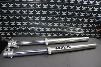 Suzuki RM250 2002 OEM KYB suspensión delantera derecha izquierda horquillas amortiguadores Foto 1 de 4