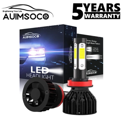 For Kenworth T370 T680 T880 Truck 2013-2022 6500K LED Headlights Bulbs Low Beam - Image 1 of 4