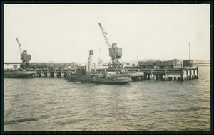 Foto 14x9cm - Hafen von Lüderitz - als Roberthafen bekannt - Namibia Afrika 1925 - Picture 1 of 2
