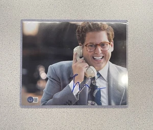 Jonah Hill signiertes 8x10 Foto Beckett BAS zertifiziert Wolf der Wall Street DONNIE - Bild 1 von 2