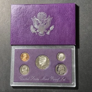1992 State Quarter Clad Proof Set USA Mint Packaging OGP COA Cert Authenticity - Picture 1 of 3