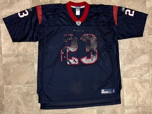 Houston Texans NFL Football Jersey Arian Foster #23 Adult 2XL XXL Blue - Picture 1 of 7