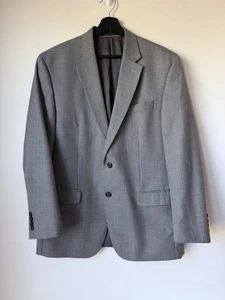 Blazer Abrigo Deportivo Ralph Lauren Para Hombre Talla 42R Negocios Informal Gris Pata de Gallo - Imagen 1 de 9