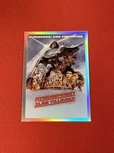 poster topps cromo rifrattore star wars svezia l'impero colpisce ancora GP-9 - Foto 1 di 2