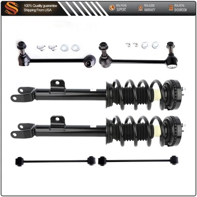 Complete Front Struts Rear Sway Stabilizer Bar Links For 2012-2017 Dodge Charger - Image 1 of 4