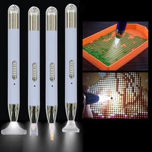 5D Diamond Painting Stift Kits, LED Licht Diamond Painting Pen mit - Bild 1 von 11