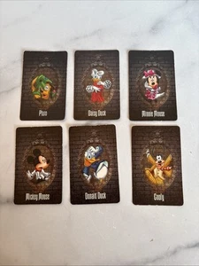 Clue Haunted Mansion replacement part pieces Character Cards (Set of 6) - Picture 1 of 4