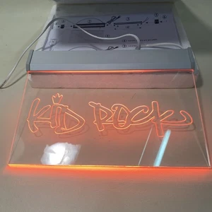 Kid Rock 12” X 9” Neon Light Sign Lamp Bedroom Room Wall Decor Artwork - Picture 1 of 6