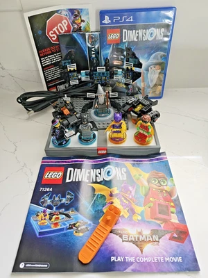 PLAYSTATION 4 PS4 LEGO Dimensions Batman Movie Story + Starter Figs + EXTRAS - Image 1 of 4