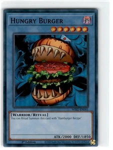 Yu-Gi-Oh! Hungry Burger Common WISU-EN041 Lightly Played 1st Edition - Picture 1 of 2