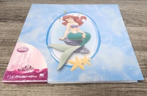 Disney Princess Ariel 8" x 8" Scrapbook Album Blue Little Mermaid - Picture 1 of 4