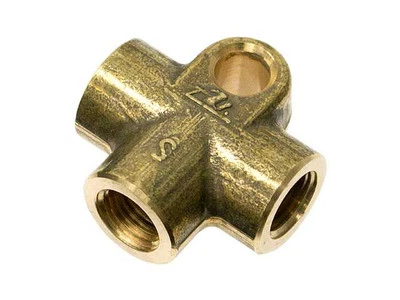 For 1985-1986 BMW 735i Brake Hydraulic Line Junction Front ATE 81489SWQF - Image 1 of 2