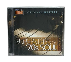 Music Original SUPERSTARS of '70s SOUL Treasury Collection TJL CD 1052 Vol 3 & 4 - Picture 1 of 2