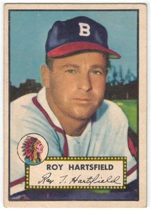 1952 Topps, #264 Roy Hartsfield, Boston Braves ~ EX (ohne Knicke) - Bild 1 von 2