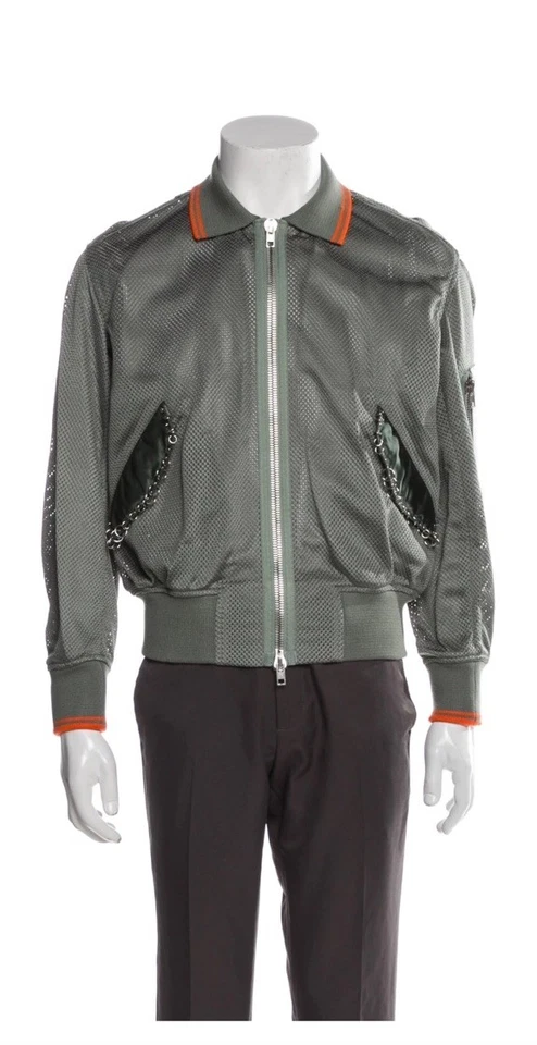 Chaqueta bomber verde Alexander Wang para hombre talla: XS Foto 1 de 4