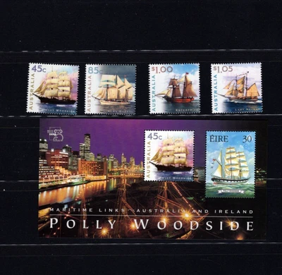 Australia 1729-32 1729b Sailing Ships 1999 VF MNH Complete Set SP - Image 1 of 2